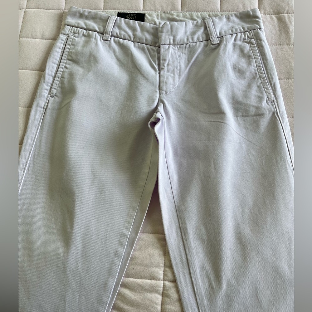J. Crew Lavender Lilac Scout Chino Pants Size 0